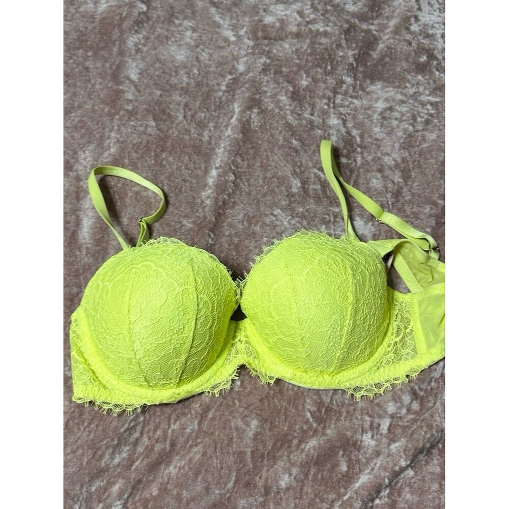 Victoria’s Secret neon lace bra
